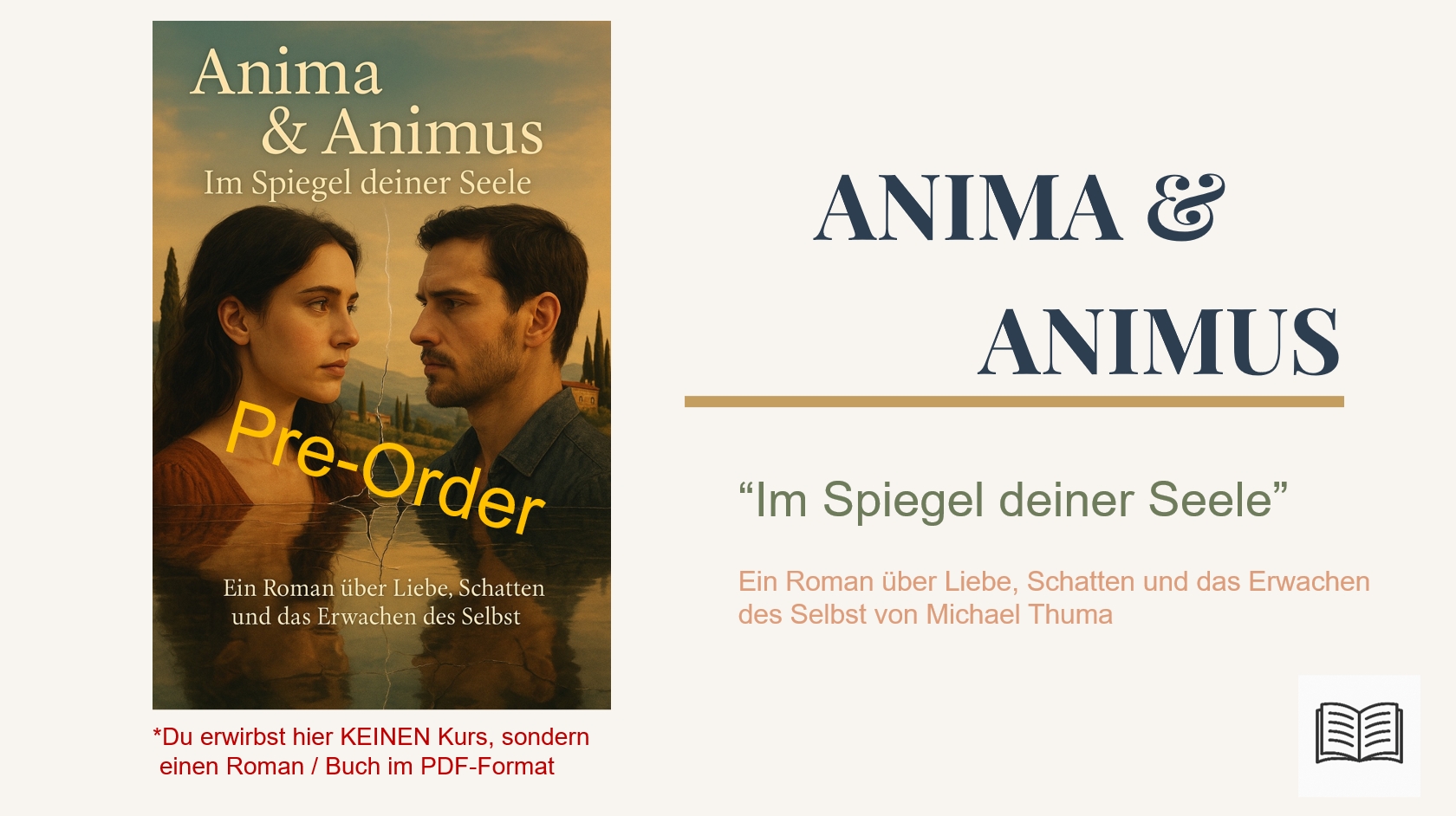 Buch – Roman – ANIMA & ANIMUS / „Im Spiegel deiner Seele“ – PRE-ORDER
