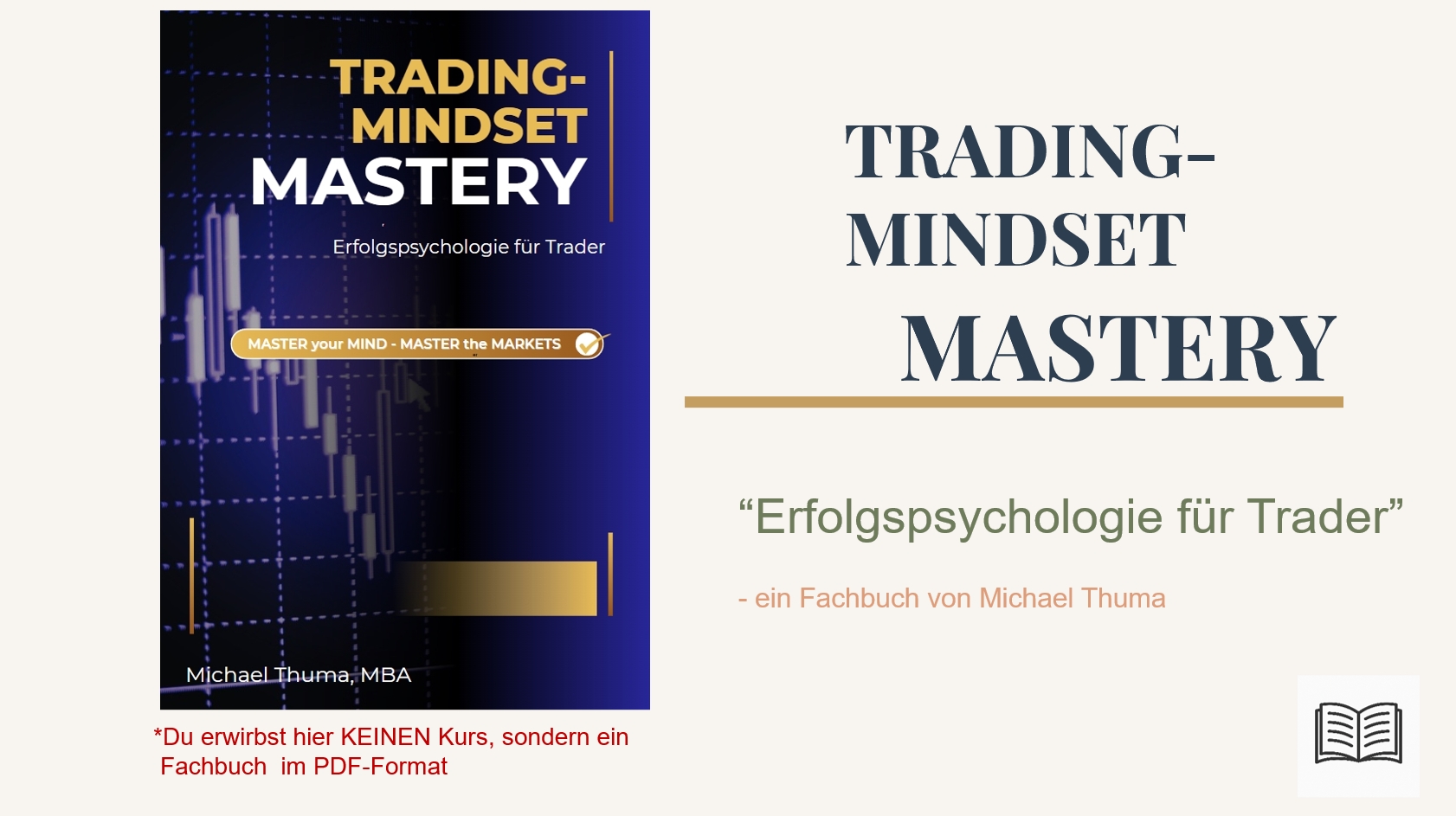 Buch – TRADING-MINDSET MASTERY – „Erfolgspsychologie für Trader“