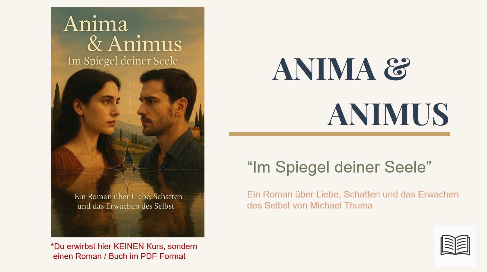 Buch / Roman: ANIMA & ANIMUS / „Im Spiegel deiner Seele“